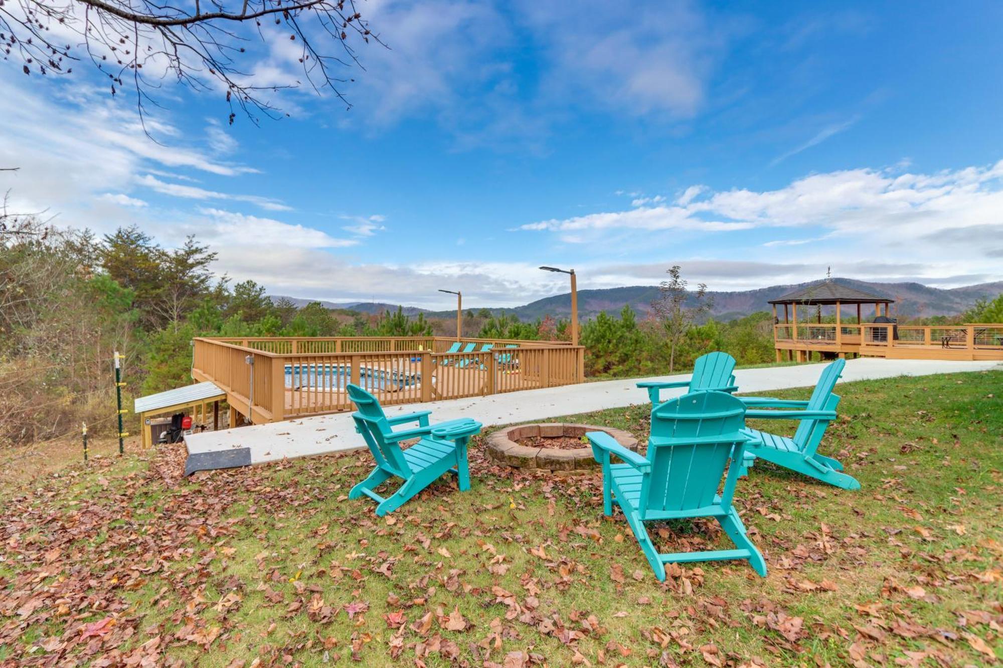 Villa Stunning Copperhill Retreat With Mountain Views! Extérieur photo